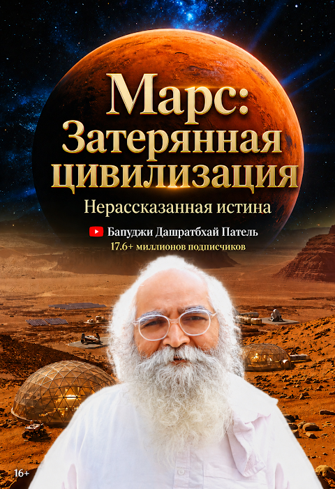 Front cover of Mars: The Lost Civilisation, Russian edition, by Bapuji Dashrathbhai Patel