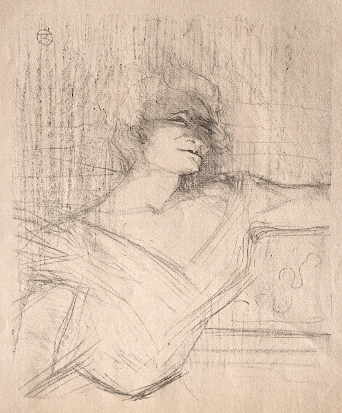 Yvette Guilbert  Dans la glu 1898
