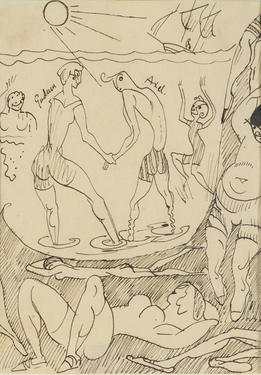 Bath Scene