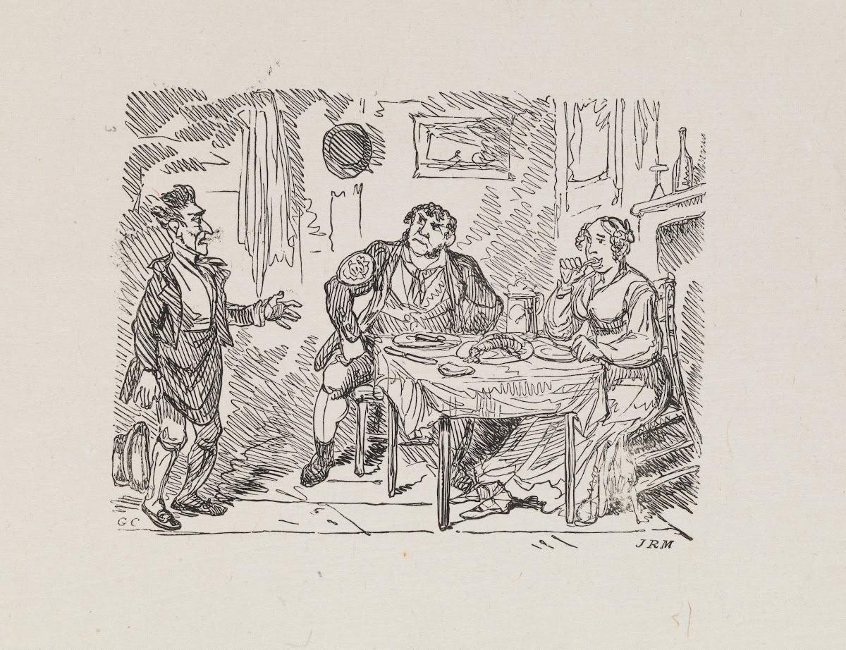 Illustrations for The Universal songster Pl03 1825