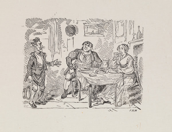Illustrations for The Universal songster Pl03 1825