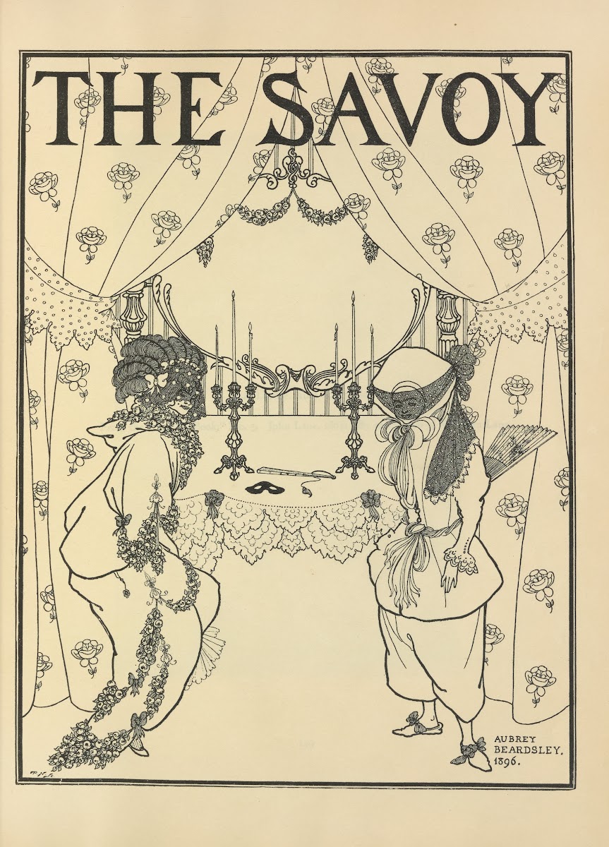 Title Page for No 1 of The Savoy 1897