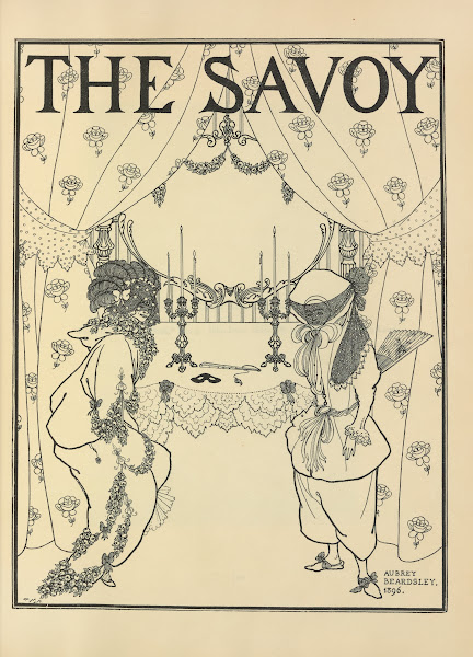 Title Page for No 1 of The Savoy 1897