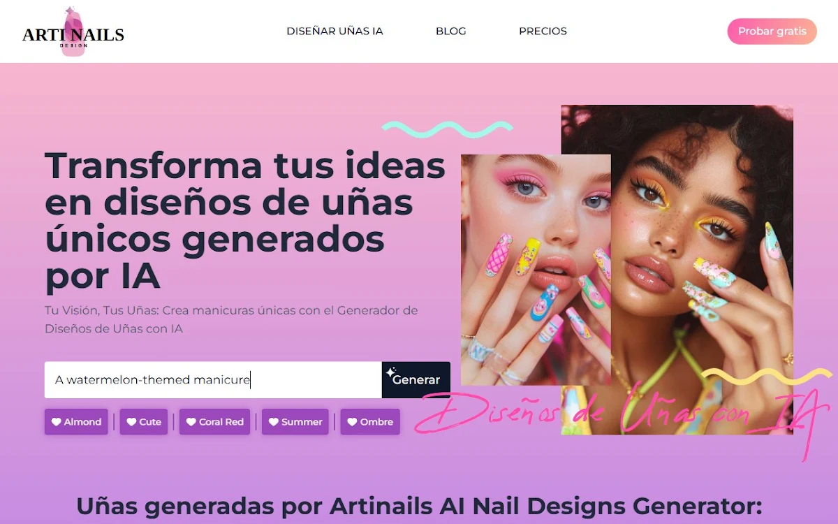 Captura de Artinails