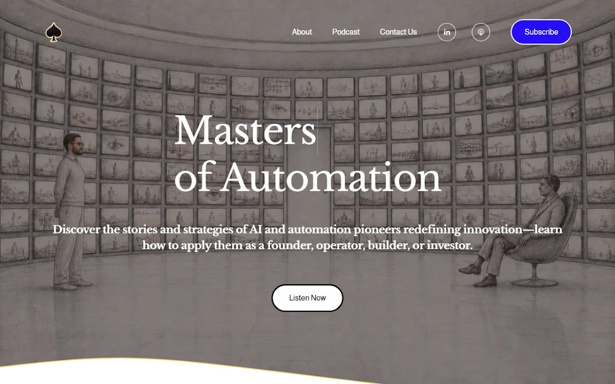 Captura de Masters of Automation