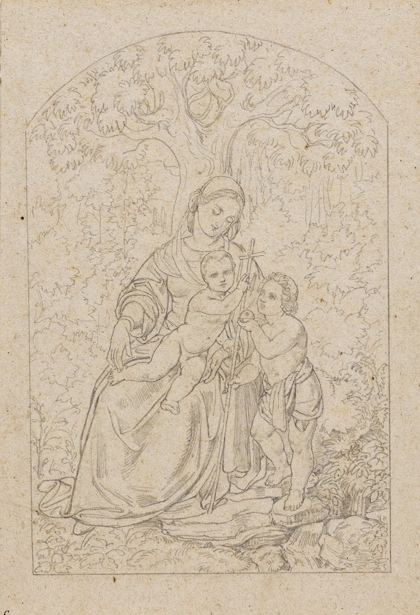 Maria mit Jesuskind und Johannesknaben