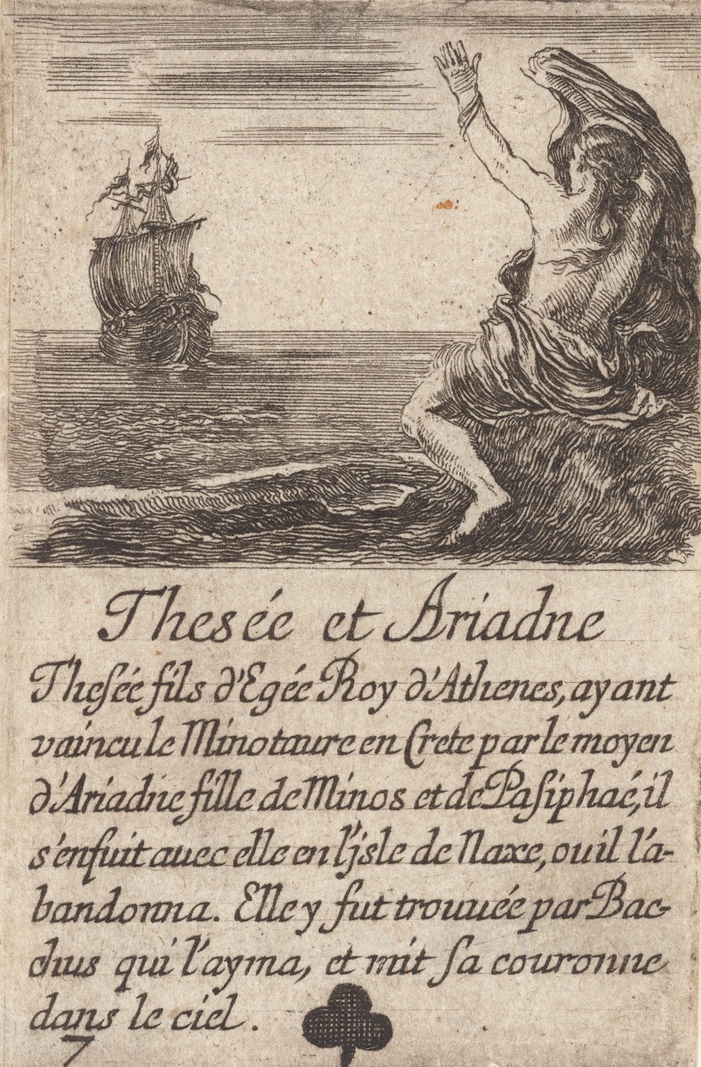 Thesée et Ariadne 1601 1700