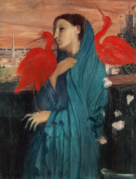 Young Woman with Ibis 186062