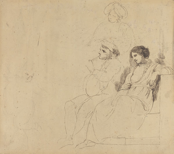 Study for The Rustic Dancers c 1770 1774