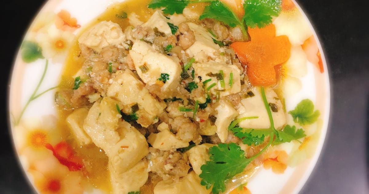 Đậu phụ sốt Tứ xuyên