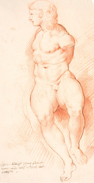 Sitting Man  after an Antique Sculpture 1628  1630