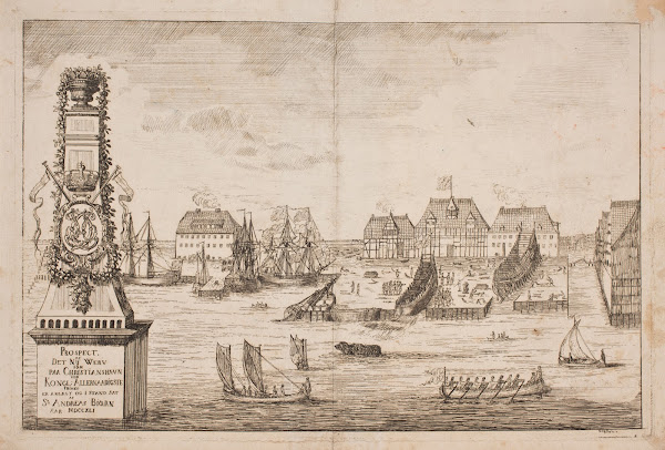 Det nye værft på Christianshavn 1743