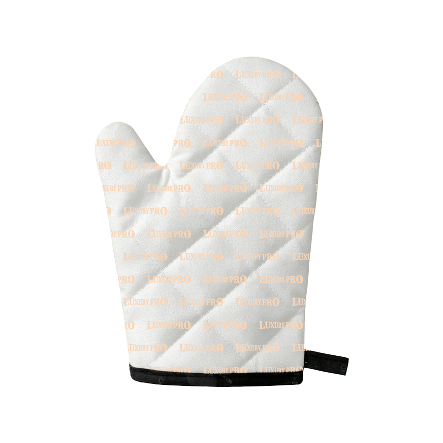 Oven Mitt (single) - Black Binding