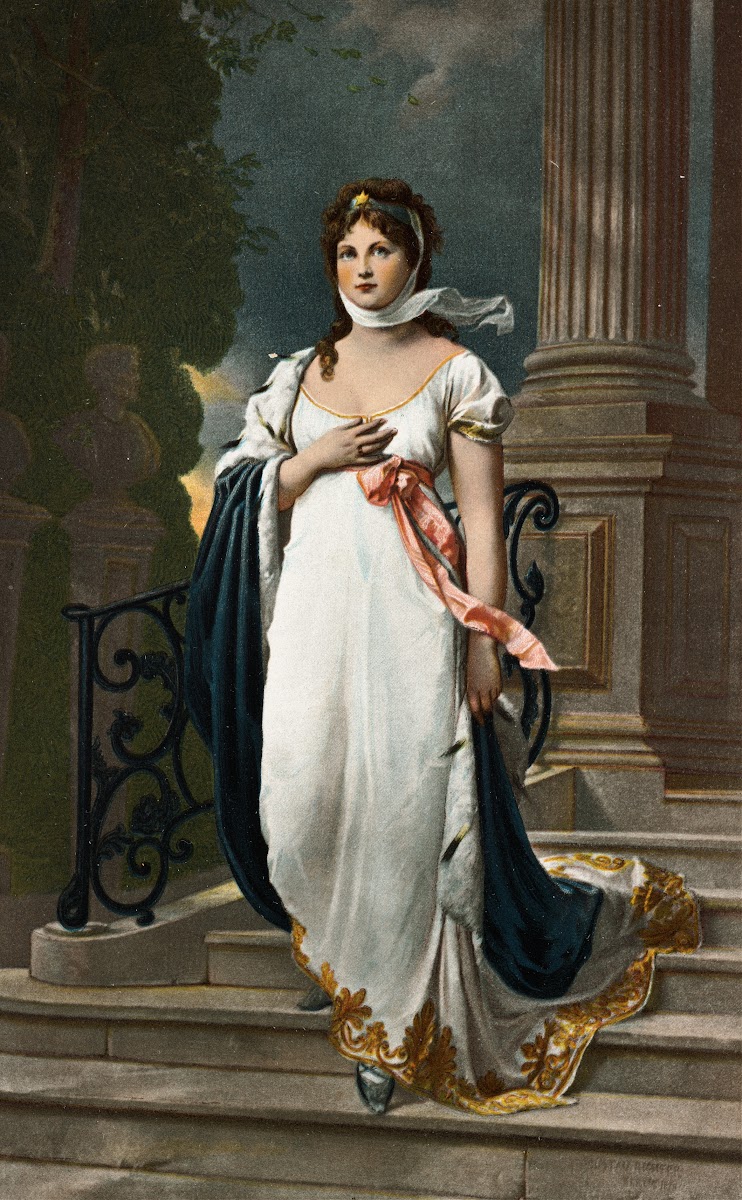 Woman Descending a Stairway ca 18611897