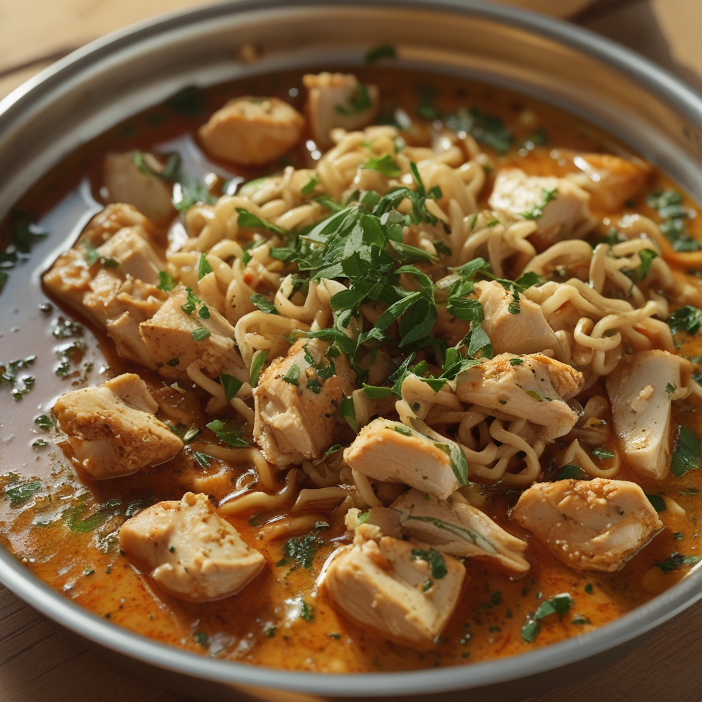 Marry Me Chicken Ramen: A Soul-Warming One-Pan Delight Recipe for Quick Weeknight Comfort finished