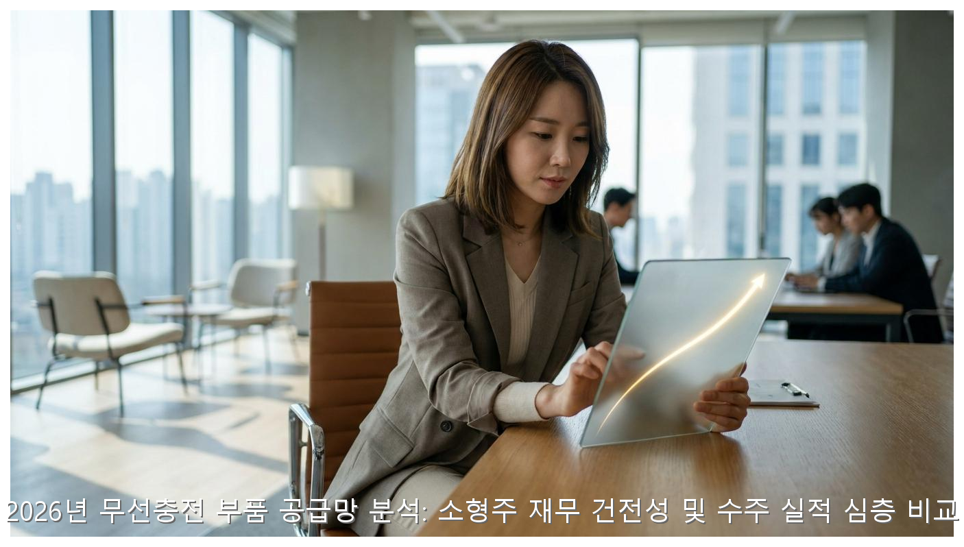2026년 무선충전 부품 공급망 분석: 소형주 재무 건전성 및 수주 실적 심층 비교 핵심 안내 및 분석 인포그래픽 (5)