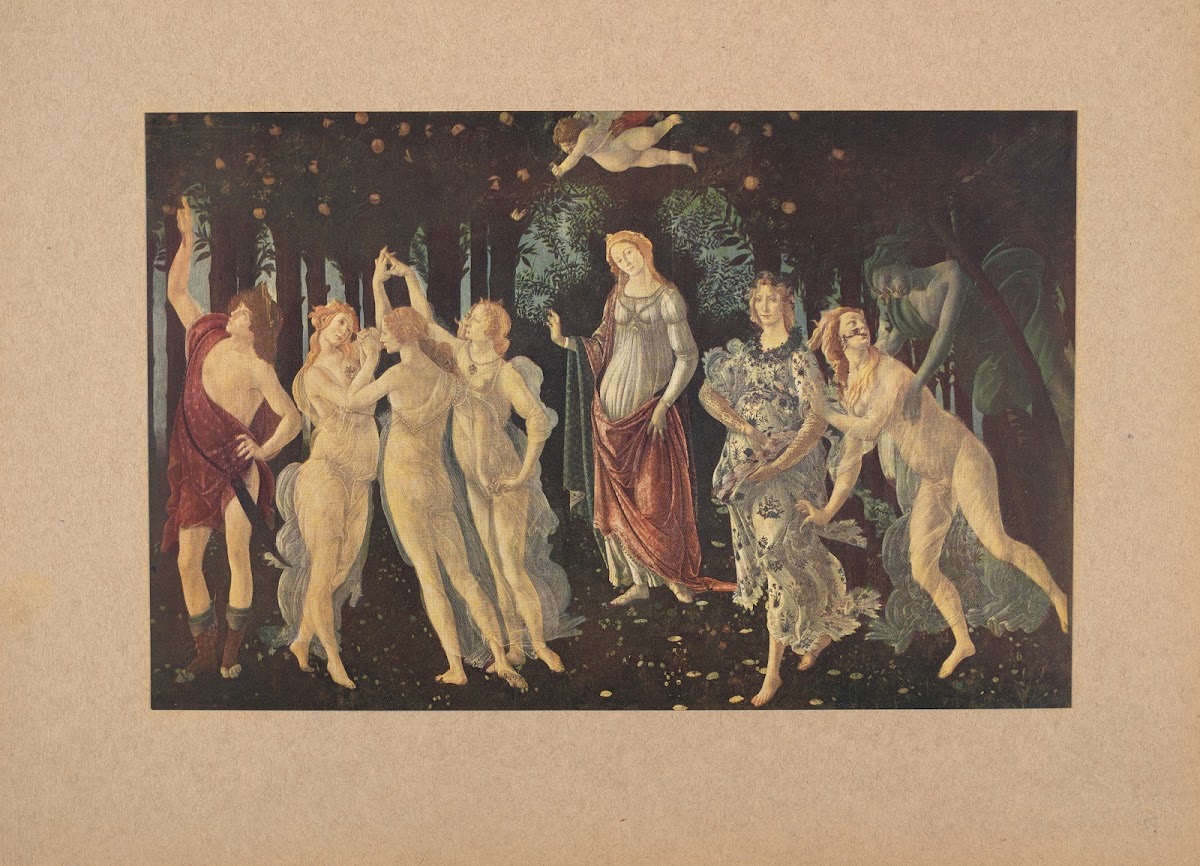 Sandro Botticelli La Primavera 1910