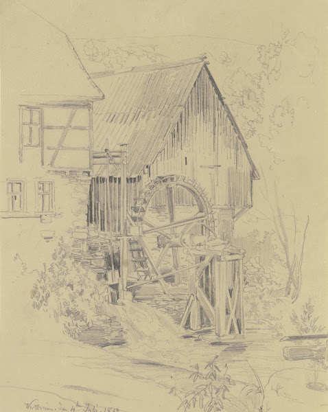 Mill in Wertheim 1839
