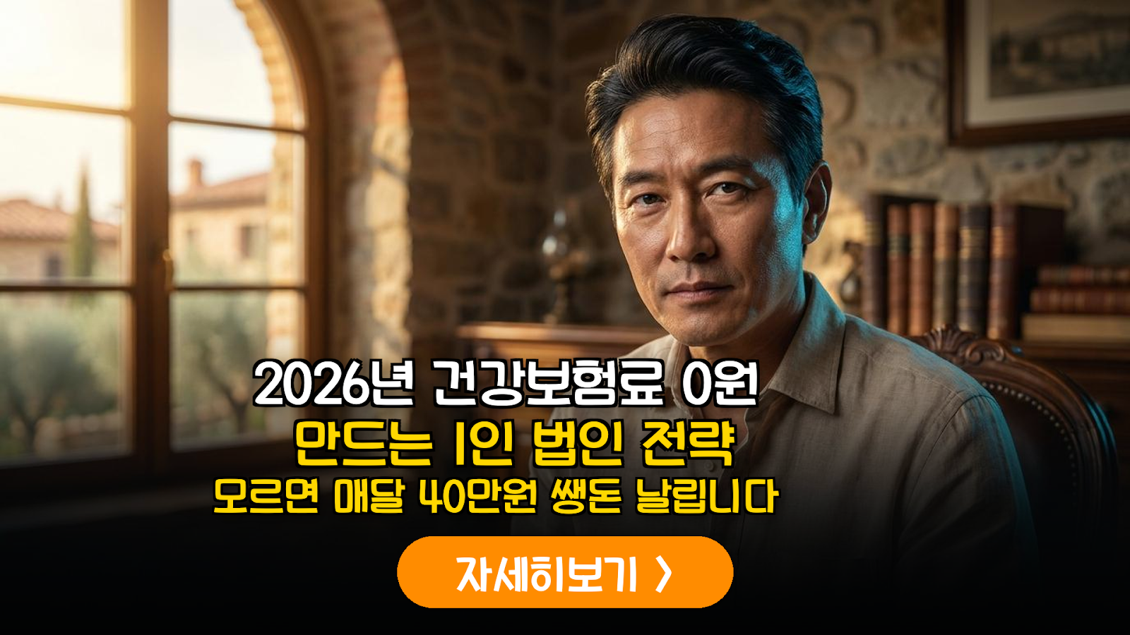 2026 건강보험료 0원 1인 법인 절세 가이드
