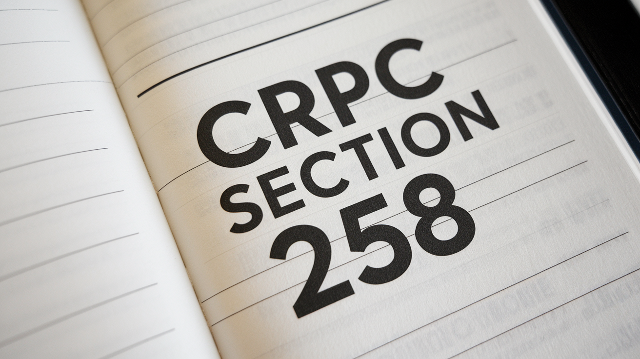 CrPC Section 258 – Warrant for Arrest of Absconding Person