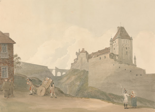 Castle at Dieppe Normandy