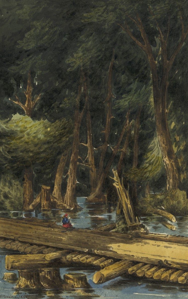 The Chickahominy  Alexanders Bridge 1862