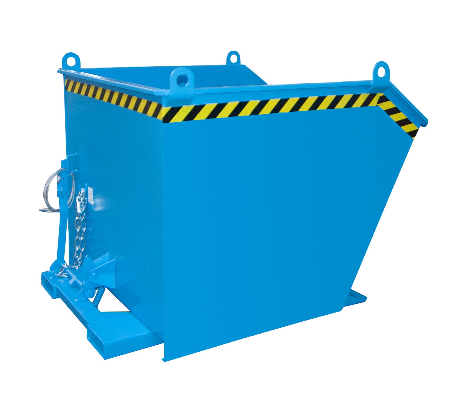 Kiepcontainer GU 1500, gelakt, Lichtblauw