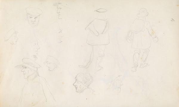 Figure studies Between 1844 and 1854