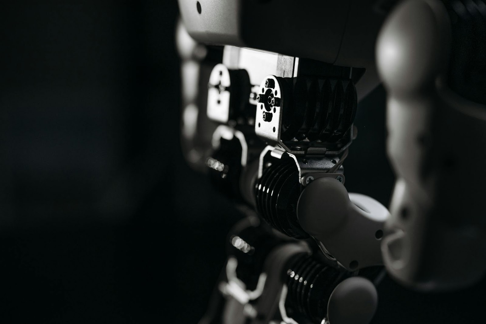 Close-up of intricate gears turning in complex machinery, symbolizing the hidden mechanisms behind AI Market Reality and practical applications.