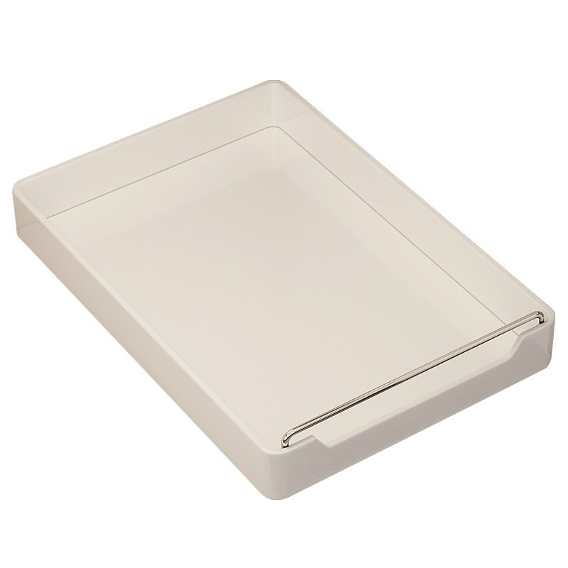 Pull-out basket for under-sink, steel, no assembly required