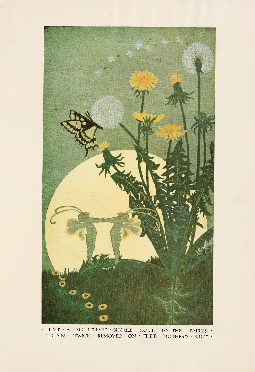 Lest a nightmare should come to the fairies 1920