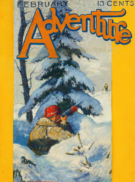Adventure Magazine Cover 1914