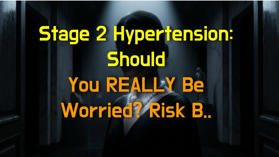 Stage 2 Hypertension: Should You REALLY Be Worried? Risk Breakdown