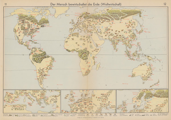 Der Mensch bewirtschaftet die Erde Weltwirtschaft 1940