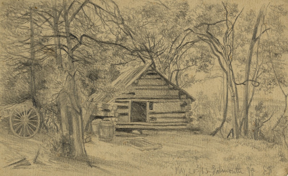 Soldiers hut 1863