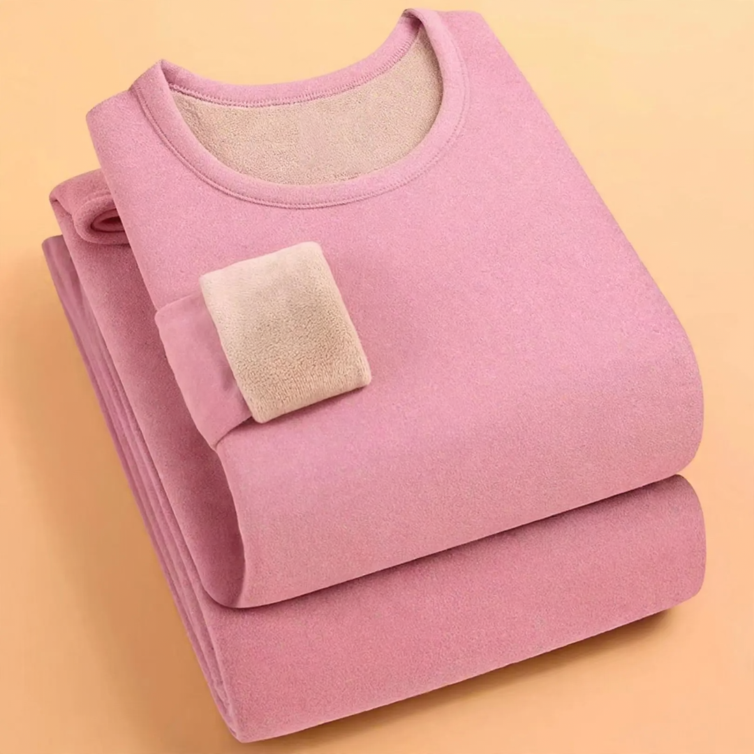 Couple Thermo Set, lined, round neck