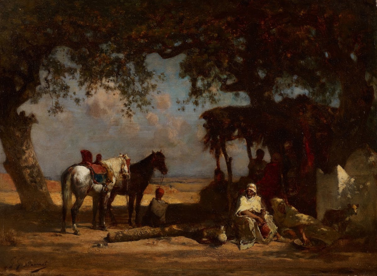 An Arab Encampment c 1880