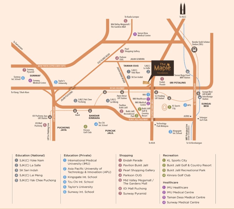 The Maple Residences — OUG / Kuchai Lama