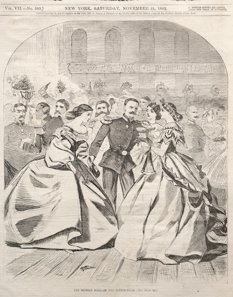 The Russian Ball  In the Supper Room 1863