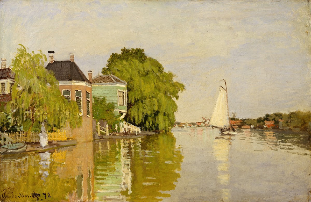 Houses on the Achterzaan 1871