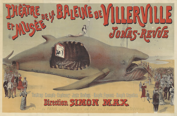 Théatre et musée de la baleine de Villerville  Jonas Revue 1893