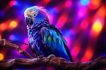 Colorful Parrot Wallpaper