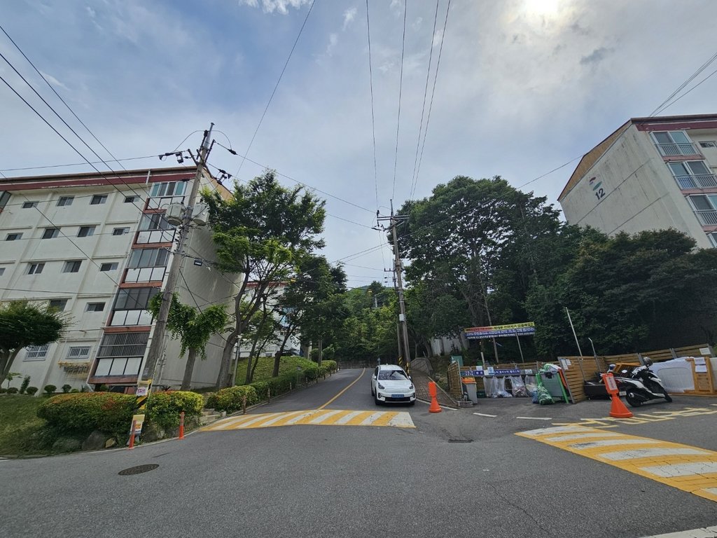 둔덕주공아파트 단지 전경