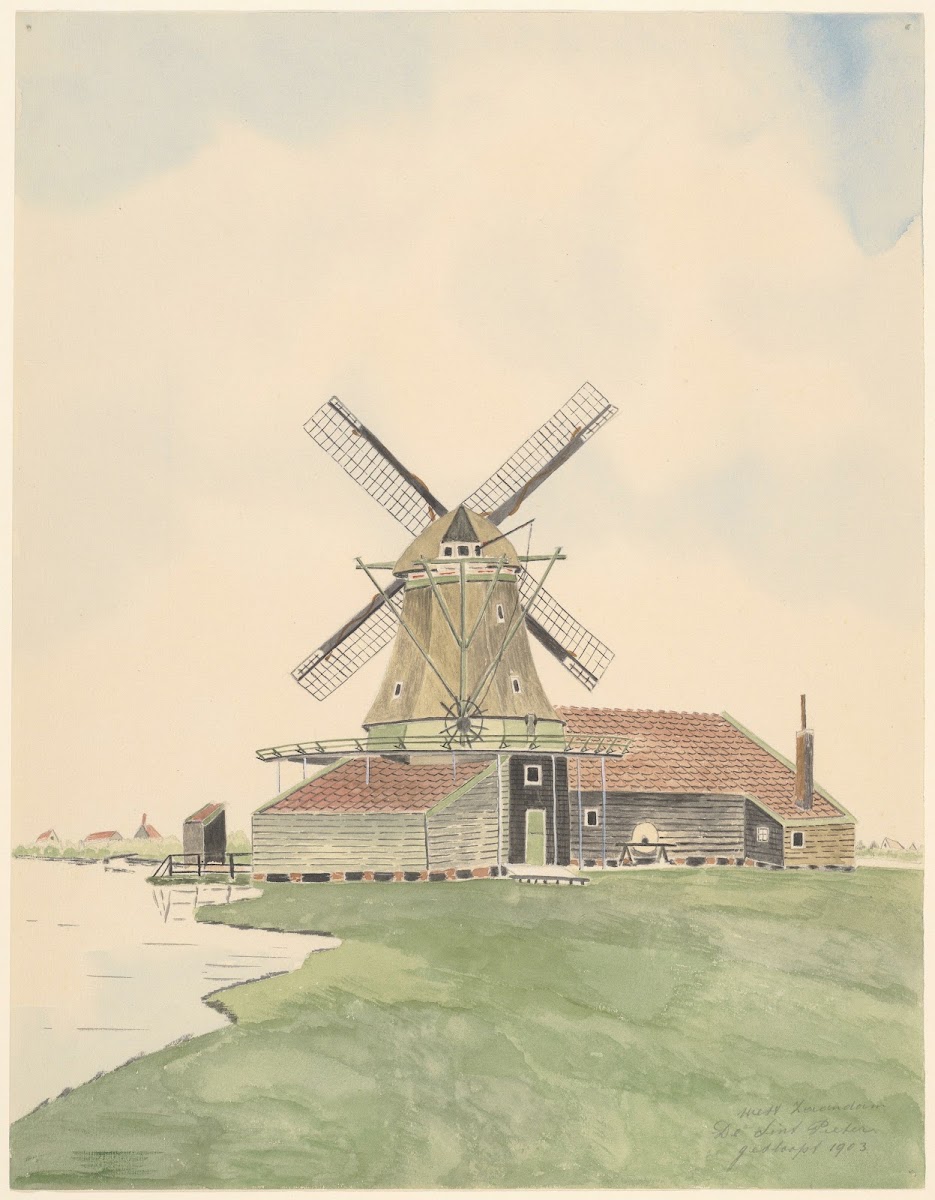 molens De Sint Pieter Westzaandam 1930 1940