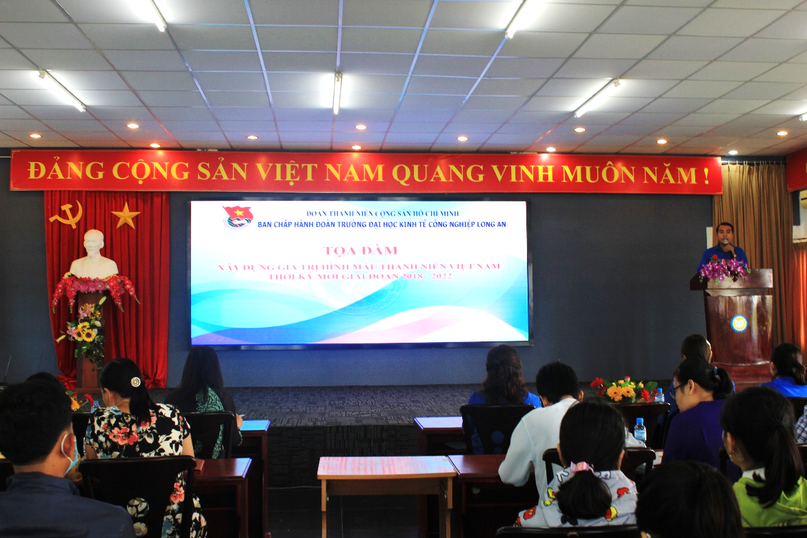 Đ/c Phú Quí - Phó Bí Thư với chuyên đề “Giá trị hình mẫu Thanh Niên Việt Nam trong thời kỳ mới giai đoạn 2018-2022”