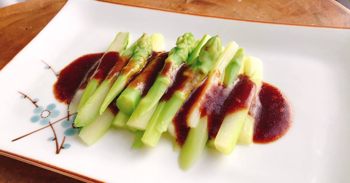 Măng tây sốt nấm (ver.2)