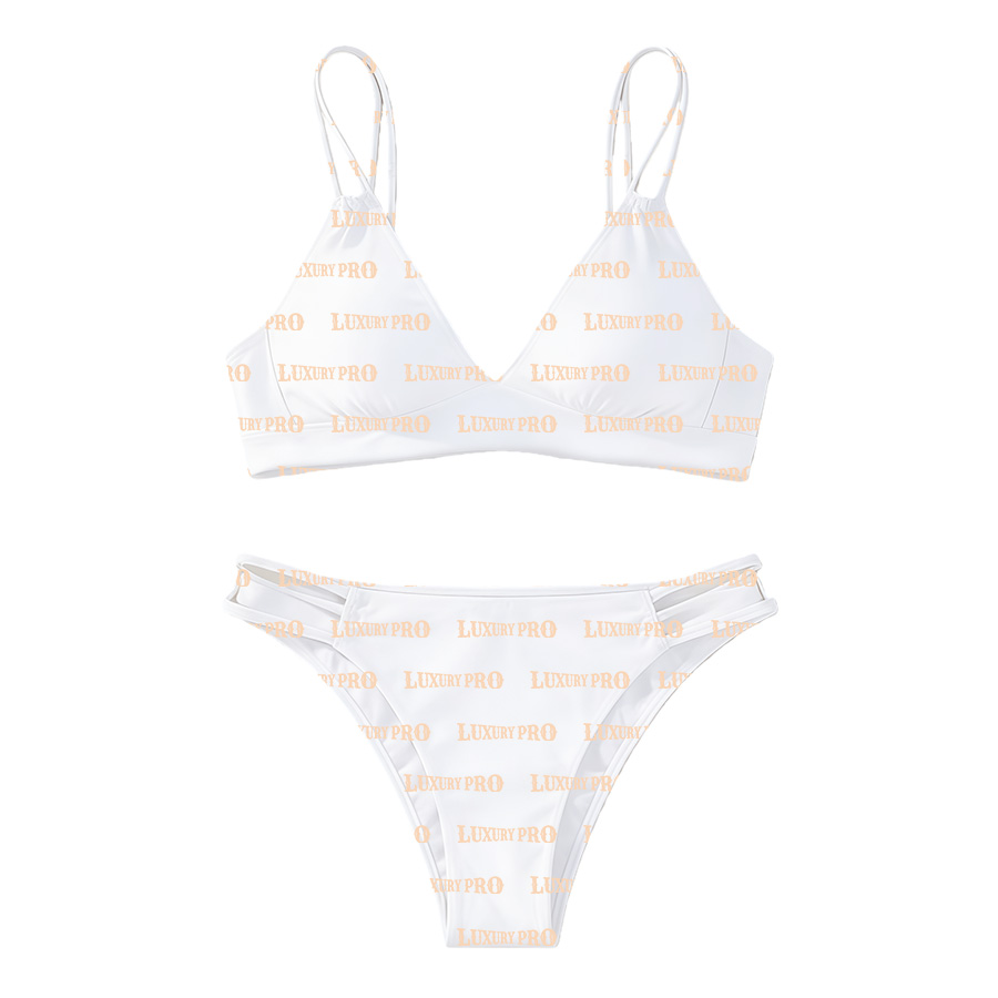 AOP Backstrap Bikini Set