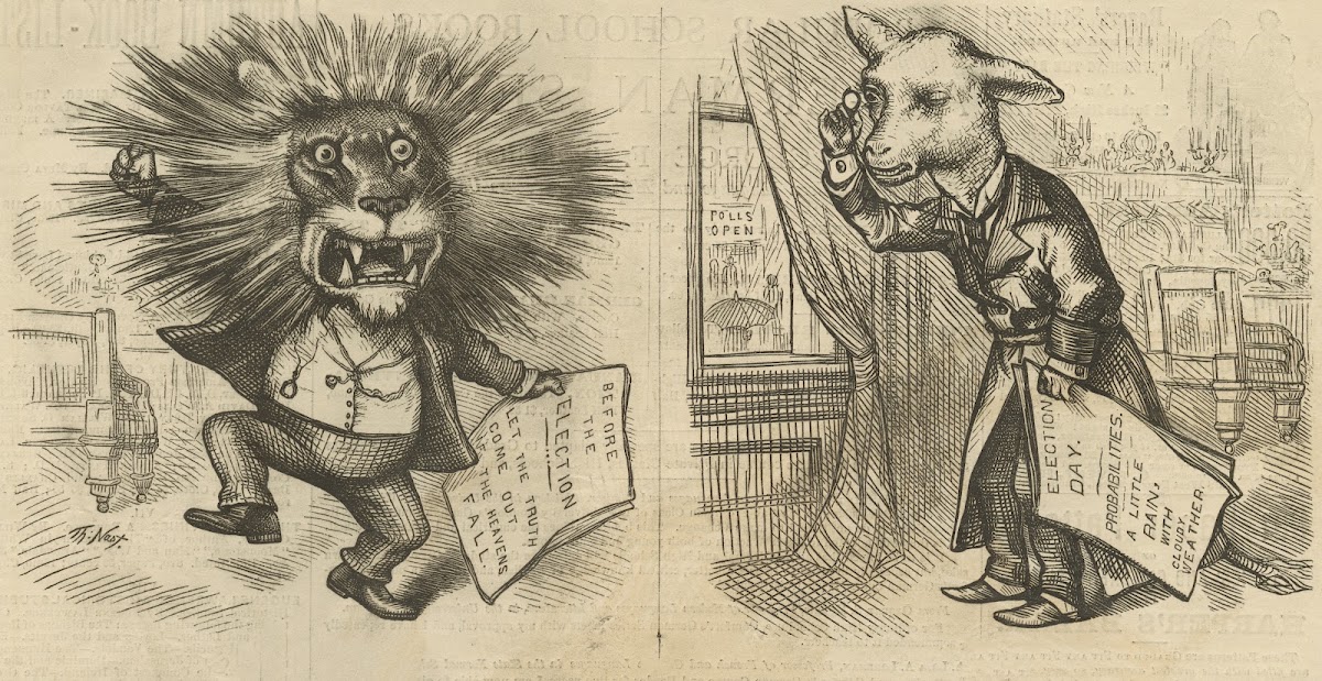 The lion and the lamb 1876