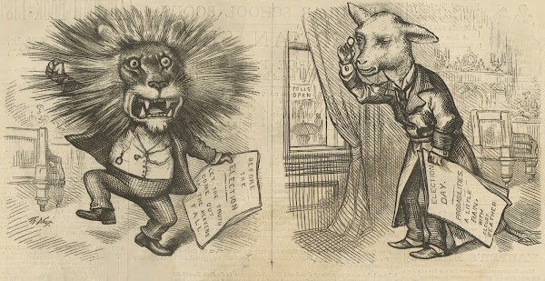 The lion and the lamb 1876