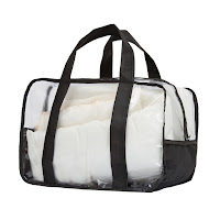Hospital bag Twins 1 pcs black